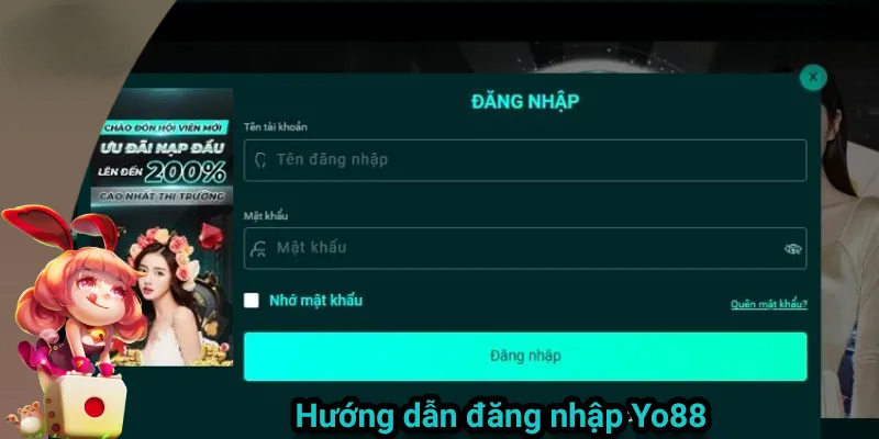 Hướng Dẫn Đăng Nhập Yo88 An Toàn Và Nhanh Chóng